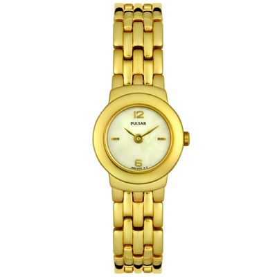 V48205 -  Pulsar Women's Mother-of-Pearl Stainless Steel Watch