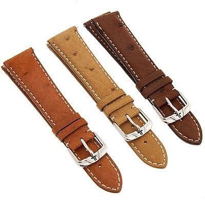 Jacques Lemans 22mm Ostrich Strap