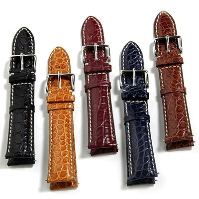 V48398 - 20mm Genuine Alligator Strap