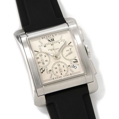 Bedat & Co. Men's Geneve N7 Chronograph Automatic Rubber Watch