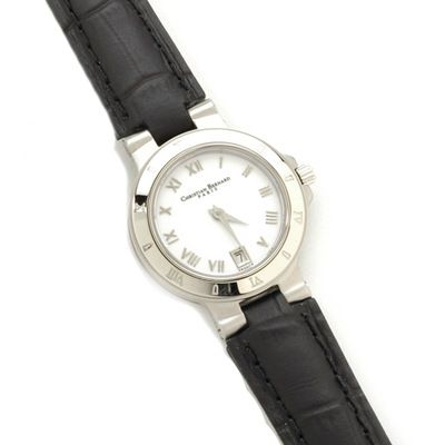 Christian Bernard Women's Angara Leather Strap Watch