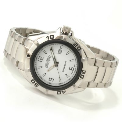 Field & Stream Men's 20 ATM Diver Stainless Steel Watch