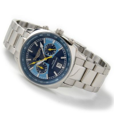 Triumph Men?s Stainless Steel Chronograph Watch