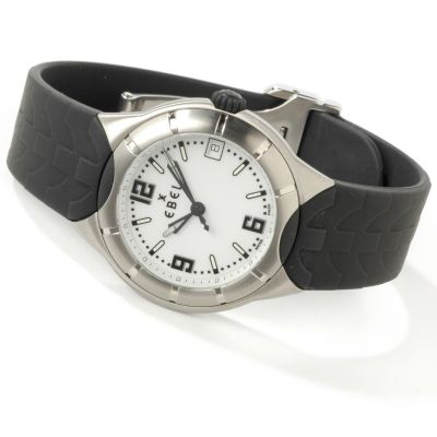 Ebel Men's Type E Rubber Strap Watch