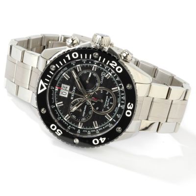 Edox Men's Class 1 Chronograph Stainless Steel Watch