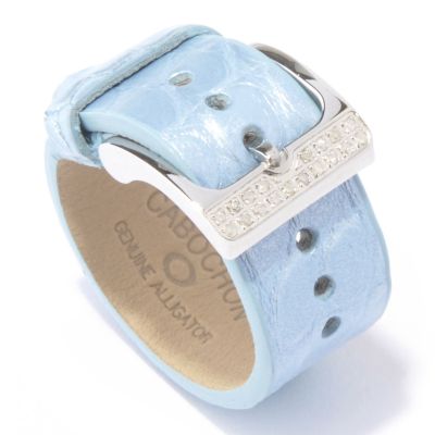 Alligator Strap Diamond Ring