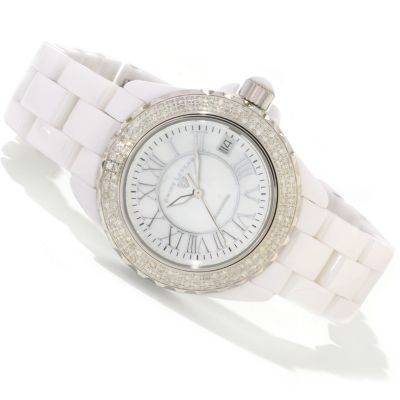 Swiss Legend Women's Karamica 1.00ct Diamond Ceramic Watch