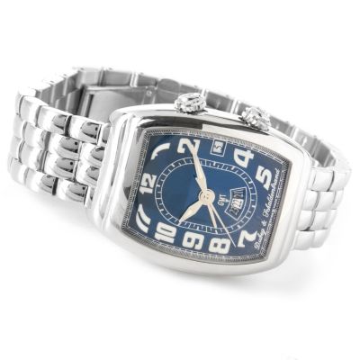 Dubey & Shaldenbrand Men's Sonnerie GMT Stainless Steel Watch