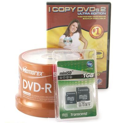 DVD Camcorder Accessory Package