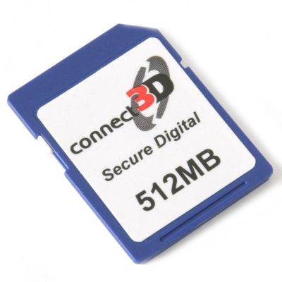 Connect 3D 512MB SD Card
