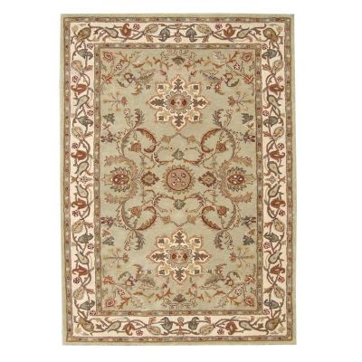 "William Morris" 2' 3"' x 7' 6" Hand-Crafted Wool Runner Rug