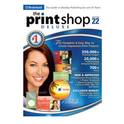 **Web Only** The Print Shop 22 Deluxe
