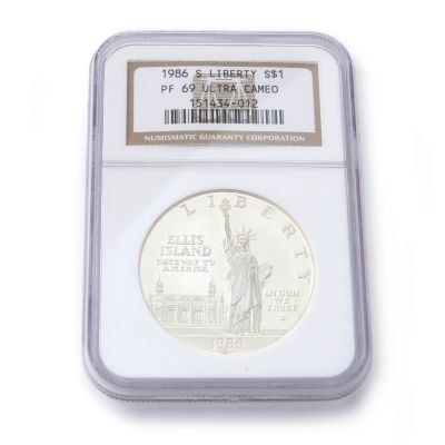 V50157 - 1986 Statue of Liberty Commemorative Dollar PF69 NGC