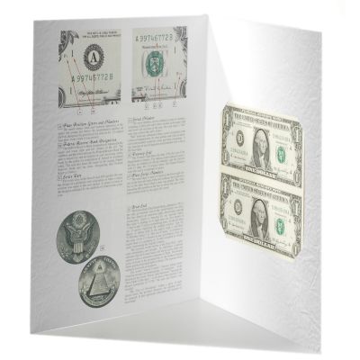 Series 2006 $1 Federal Reserve Notes (Two Count Uncut Sheet) CU