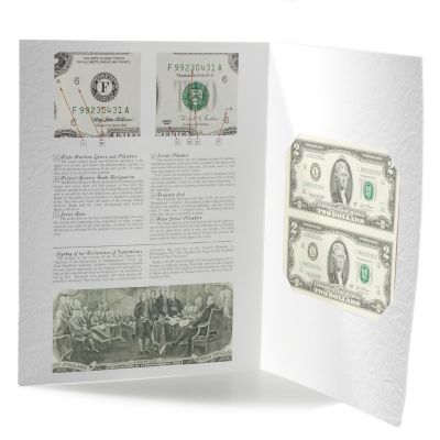 Series 2003 $2 Federal Reserve Notes (Two Count Uncut Sheets) UC