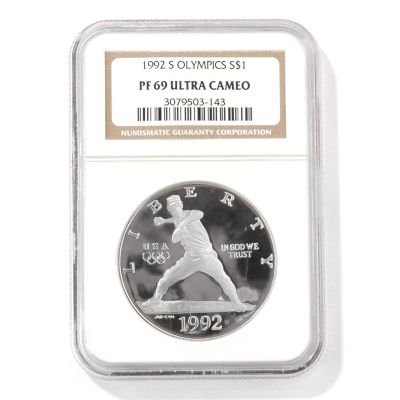 1992-S Olympic Commemorative Dollar PF69 UC NGC