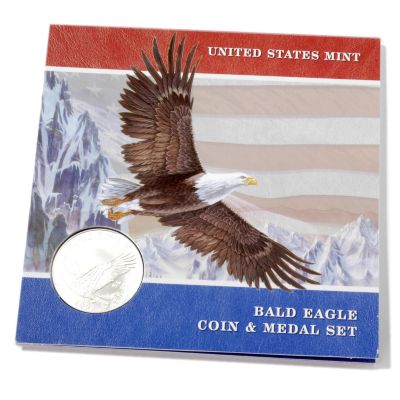 V50204 - 2008 Bald Eagle Coin & Medal Set