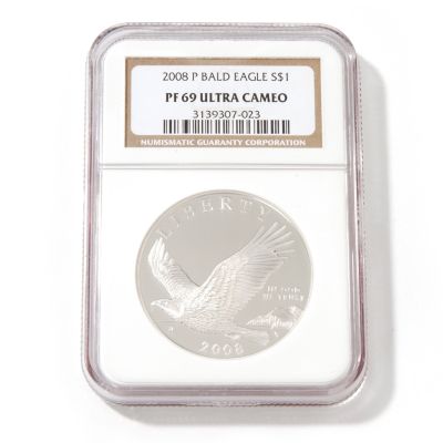 2008 Bald Eagle Commemorative Dollar PF69