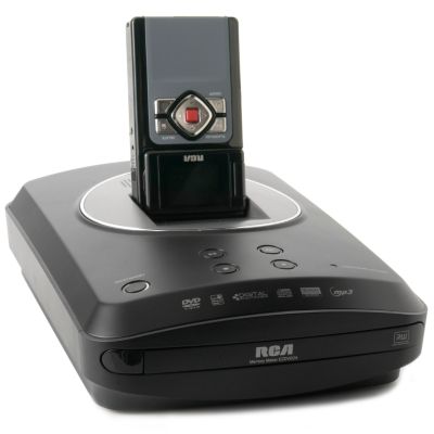 RCA EZ201 Black Small Wonder Digital Camcorder & DVD Recorder w/ $25 Rebate