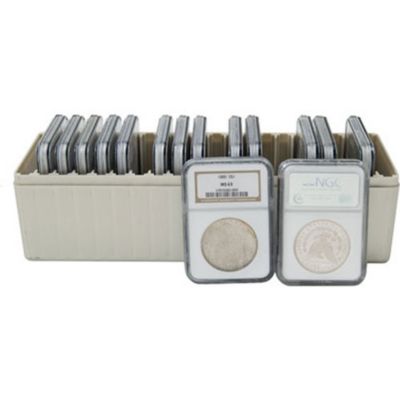 15 Different Morgans MS63 NGC