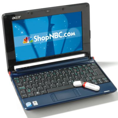 Acer Aspire One 8.9" 160GB Hard Drive Notebook Package w/ $100 Rebate