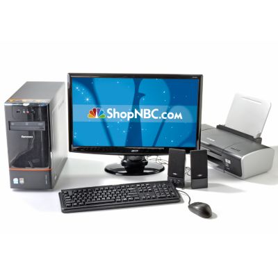Lenovo Pentium Dual Core 2.4GHz Desktop Package w/ 24" Monitor