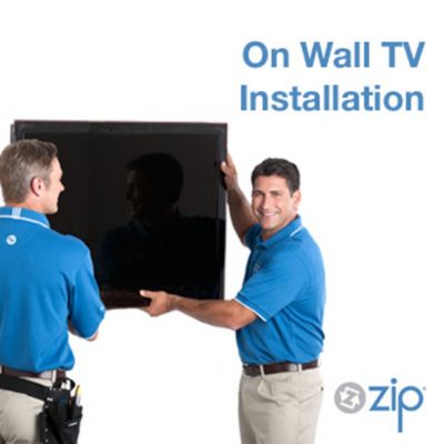 Zip Express Wall Mounted TV Installation & Home Theater Accessory Package