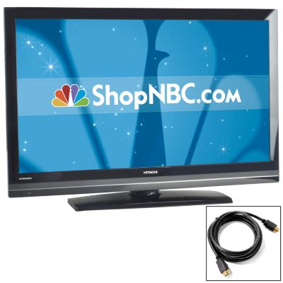 Hitachi UltraVision 42" 1080p 120Hz LCD HDTV & HDMI Cable w/ $50 Rebate