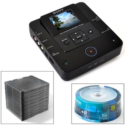 Sony DVDirect MC6 DVD Recorder & 25-pk of DVDs