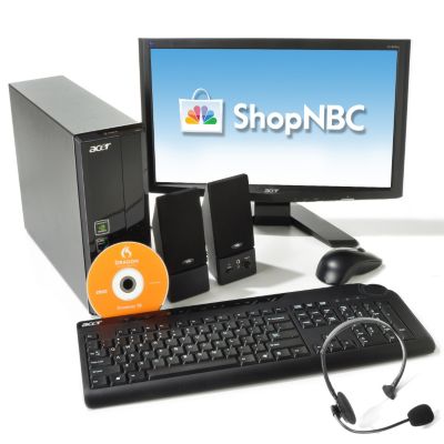V51694 - Acer AMD Athlon 750GB Form Factor Desktop Package w/ 18.5" Monitor & $120 in Rebates
