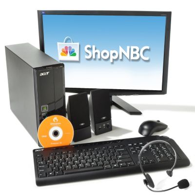 V51695 - Acer AMD Athlon 750GB Form Factor Desktop Package w/ 22" Monitor & $120 in Rebates