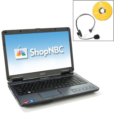 V51702 - Acer Aspire 15.6" 320GB Notebook Package w/ Dragon Software & $120 in Rebates