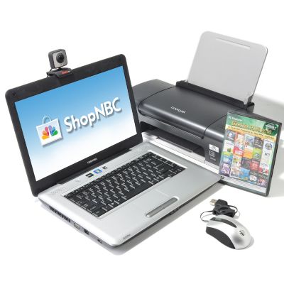 V51915 - Toshiba Satellite 15.6” AMD 2GB / 250GB Notebook w/ Printer, Two Webcams, Mouse & $100 Rebate