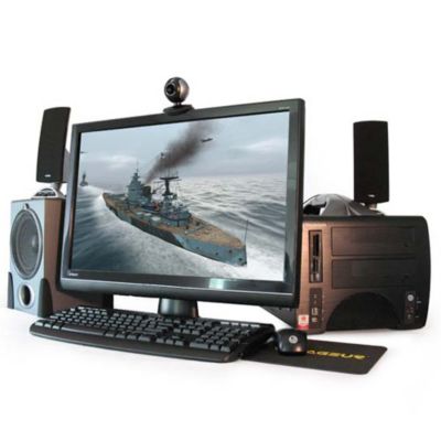 Voyageur AMD PHENOM Quad Core 2.3GHz Desktop w/ 24" Monitor