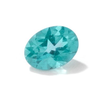 8 x 6mm Oval Cut 1.25ct Neon Apatite