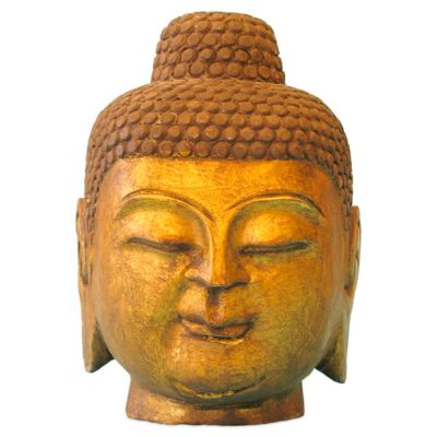 Handmade Stone Buddha Head