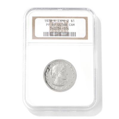1979-S Susan B. Anthony Dollar Type 2 PF69 UC NGC