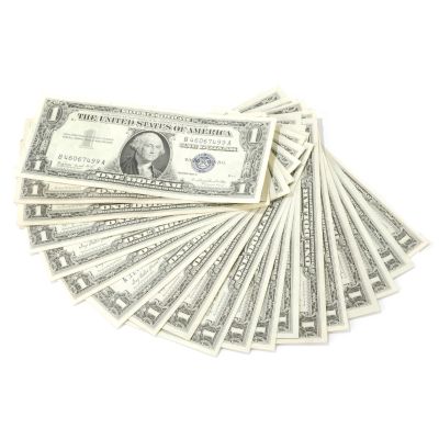 Uncle Sam's Silver (20 $1 Silver Certificates; XF - Uncirculated Condition)