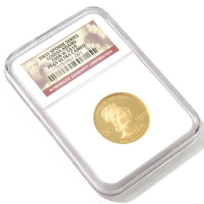 2008 First Spouse Louisa Adams $10 Proof Gold Coin PF69 Ultra Cameo NGC