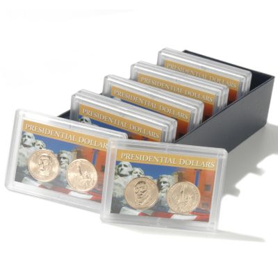 10ct. 2008 P & D Mints John Quincy Adams Presidential Dollars BU (20 Coins)