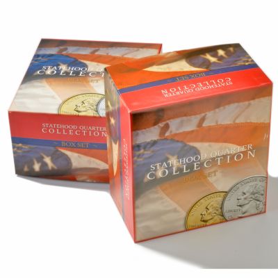 1999-2008 Statehood Quarters Collection P & D Mints & Gold Plated BU