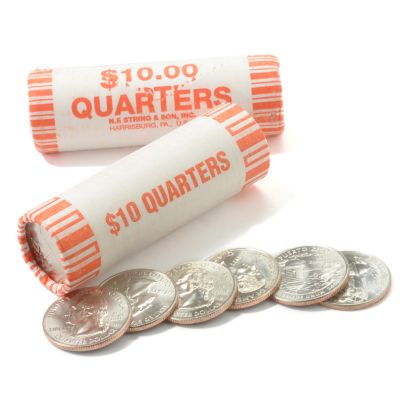 V80281 - 2009 Puerto Rico U.S. Territory Quarter Roll P & D Mints (2 Rolls Total)
