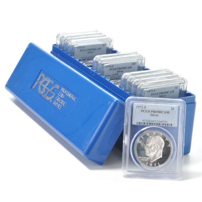 Ike Dollar Set PR69 DCAM PCGS (11 Coins Total) w/ Case