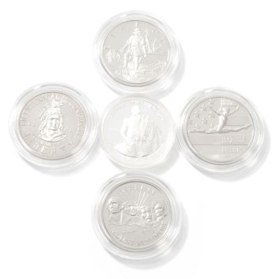 Five Different U.S. Commemorative Half-Dollar Proof Coins