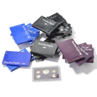 1968 - 1990 Proof Set Run (23 Sets Total)
