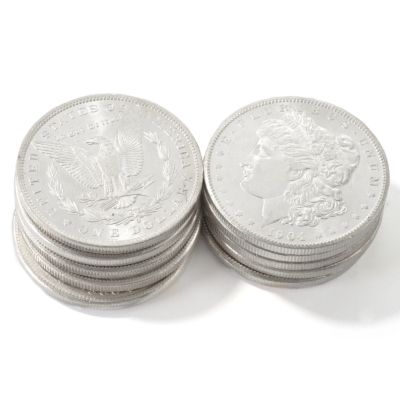 10 Morgan Dollar Mix BU
