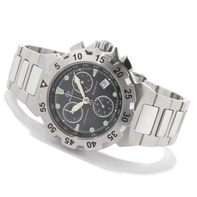 Burett Men's Chronograph Stainless Steel Watch