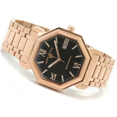 Swiss Legend Men's Octagon Automatic Stainless Steel Watch
