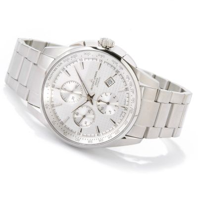 Jacques Lemans Men's Geneve Tempora Chronograph Stainless Steel Watch