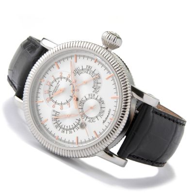 V90097 - Stuhrling Original Men's TimeMaster Symphony Master Calendar Watch